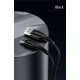 4A Micro USB Quick Charging Data Cable For OPPO R15 R11s R11 Plus R9 R7 6 Pro 7A- Black