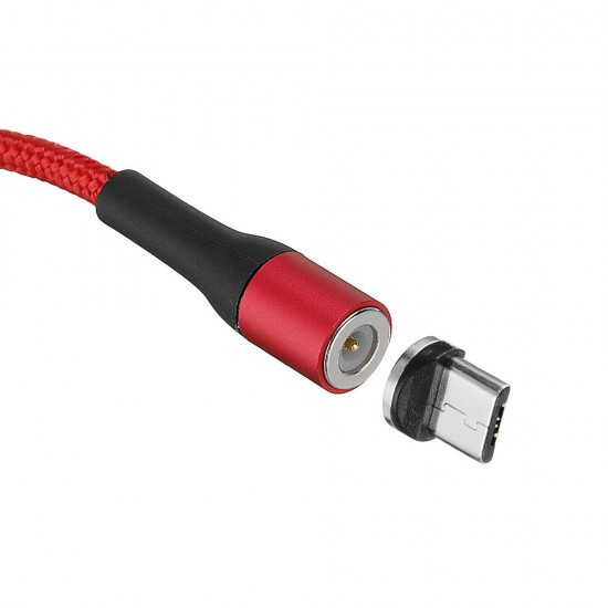 US-SJ335 U29 Micro USB LED Magnetic Braided Fast Charging Cable 1M For Tablet Smartphone US-SJ335 U29 Micro USB LED Magnetic Braided Fast Charging Cable 1M For Tablet Smartphone