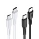 USB-C to USB-C Cable 100W 5A PD3.0 Fast Charging Cable USB 2.0 480Mbps Data Sync Cord Line For Samsung Galaxy Note 20 S20 Tab S7 For iPad Pro 2020 MacBook Air 2020 Huawei P40