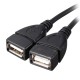 USB 2.0 A Male To 2 Dual USB Female Jack Y Splitter Hub Power Cord USB Adapter Cable USB 2.0 A Male To 2 Dual USB Female Jack Y Splitter Hub Power Cord USB Adapter Cable
