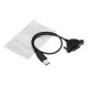 USB 2.0 To SATA 7+6 13Pin Laptop CD/DVD Rom Optical Drive Adapter Cable USB 2.0 To SATA 7+6 13Pin Laptop CD/DVD Rom Optical Drive Adapter Cable