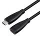USB 3.1 5A PD 100W Type-C Male to Female Full-Function Extension Cable for Smartphone Tablet