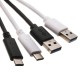 USB-C 3.1 Type C to 3.0 Type A Male Sync Data Charger Cable FOR Nintendo Switch