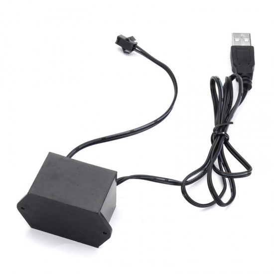 USB Inverter Controller For 1-10M LED El Wire Glow Flexible Neon Decor DC5V USB Inverter Controller For 1-10M LED El Wire Glow Flexible Neon Decor DC5V