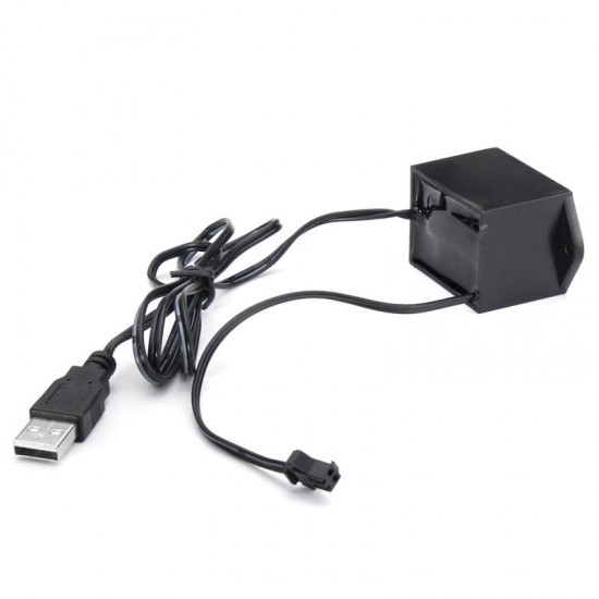 USB Inverter Controller For 1-10M LED El Wire Glow Flexible Neon Decor DC5V USB Inverter Controller For 1-10M LED El Wire Glow Flexible Neon Decor DC5V
