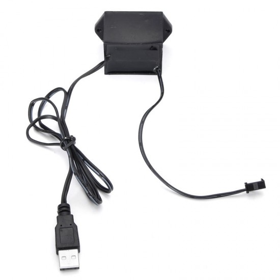 USB Inverter Controller For 1-10M LED El Wire Glow Flexible Neon Decor DC5V USB Inverter Controller For 1-10M LED El Wire Glow Flexible Neon Decor DC5V