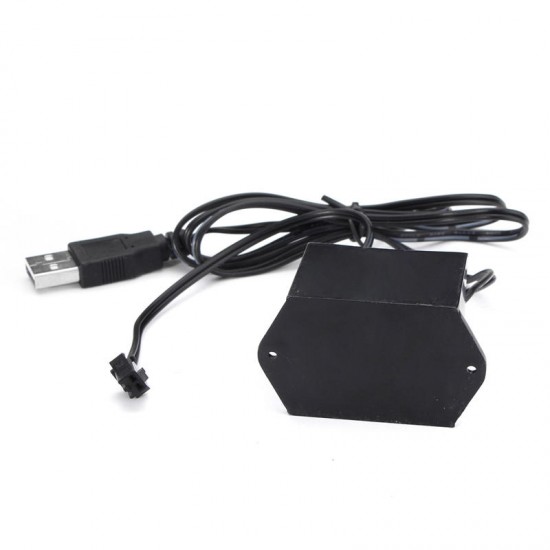 USB Inverter Controller For 1-10M LED El Wire Glow Flexible Neon Decor DC5V USB Inverter Controller For 1-10M LED El Wire Glow Flexible Neon Decor DC5V