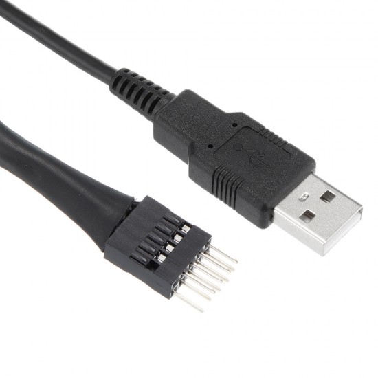 USB Male to Motherboard 9-pin Data Cable Switch Out Motherboard USB 9 Pin USB Male to Motherboard 9-pin Data Cable Switch Out Motherboard USB 9 Pin