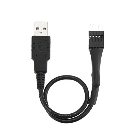 USB Male to Motherboard 9-pin Data Cable Switch Out Motherboard USB 9 Pin USB Male to Motherboard 9-pin Data Cable Switch Out Motherboard USB 9 Pin