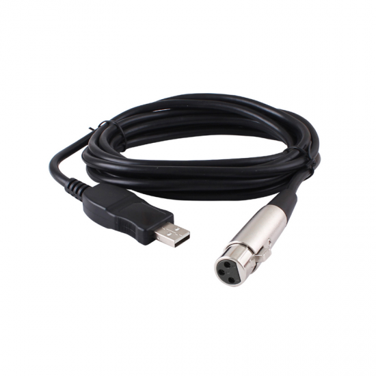 USB Microphone Cable Microphone To Computer Adapter Cable 3 Meters Computer Cable