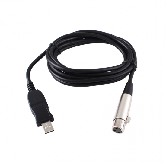 USB Microphone Cable Microphone To Computer Adapter Cable 3 Meters Computer Cable