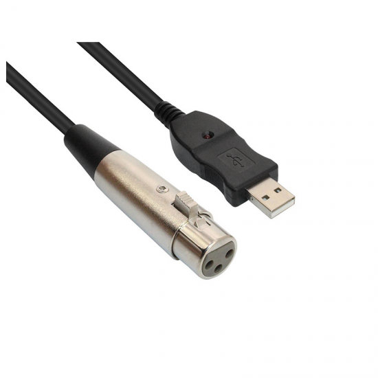 USB Microphone Cable Microphone To Computer Adapter Cable 3 Meters Computer Cable USB Microphone Cable Microphone To Computer Adapter Cable 3 Meters Computer Cable