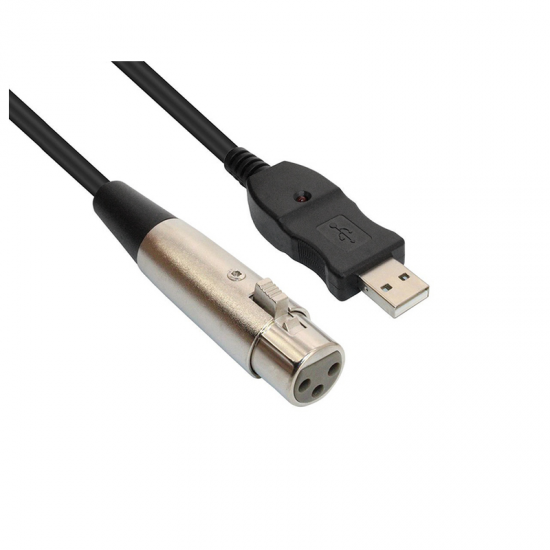 USB Microphone Cable Microphone To Computer Adapter Cable 3 Meters Computer Cable