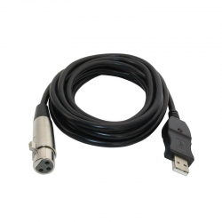 USB Microphone Cable Microphone To Computer Adapter Cable 3 Meters Computer Cable