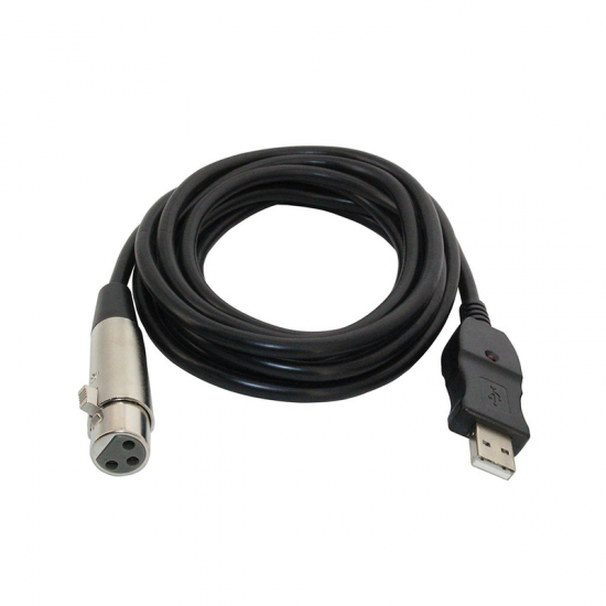 USB Microphone Cable Microphone To Computer Adapter Cable 3 Meters Computer Cable