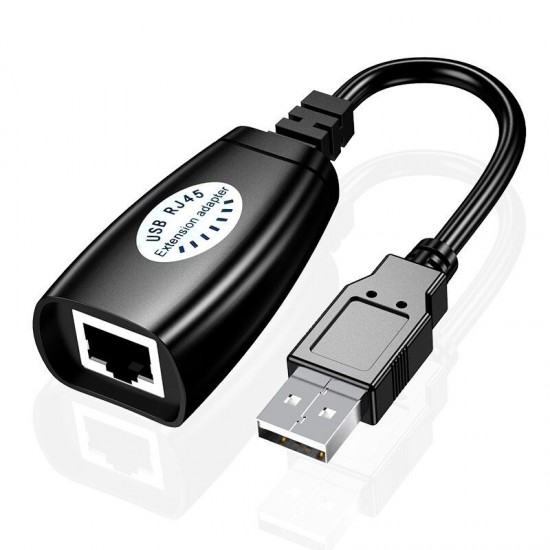 USB RJ45 Extension Adapter Cable USB to RJ45 Networking Cable Connector Hot Swap Support for CAT5 USB RJ45 Extension Adapter Cable USB to RJ45 Networking Cable Connector Hot Swap Support for CAT5