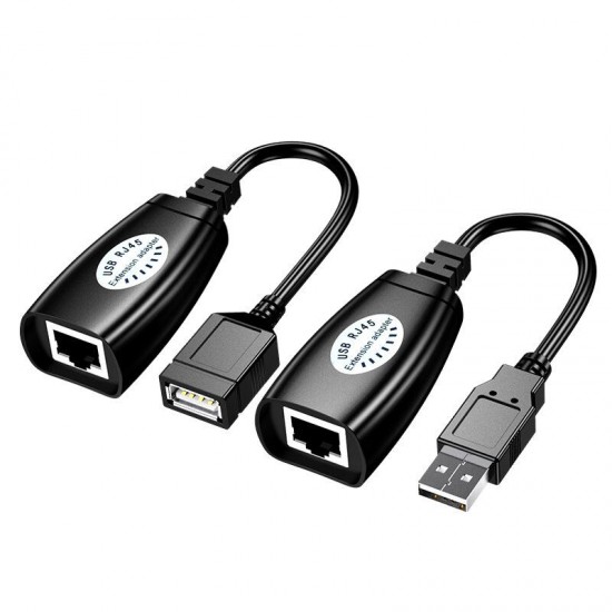 USB RJ45 Extension Adapter Cable USB to RJ45 Networking Cable Connector Hot Swap Support for CAT5 USB RJ45 Extension Adapter Cable USB to RJ45 Networking Cable Connector Hot Swap Support for CAT5