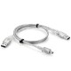 USB2.0 Mobile Hard Disk Data Cable 2USB A Male to Mini5P 0.8m Connector USB Dual Head Connecting Line UHC-2018 USB2.0 Mobile Hard Disk Data Cable 2USB A Male to Mini5P 0.8m Connector USB Dual Head Connecting Line UHC-2018