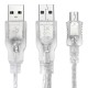 USB2.0 Mobile Hard Disk Data Cable 2USB A Male to Mini5P 0.8m Connector USB Dual Head Connecting Line UHC-2018 USB2.0 Mobile Hard Disk Data Cable 2USB A Male to Mini5P 0.8m Connector USB Dual Head Connecting Line UHC-2018