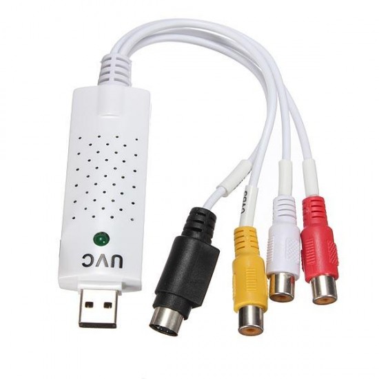 USB2.0 Video Cable TV Tuner DVD Audio Capture Card Converter Record Receiver USB2.0 Video Cable TV Tuner DVD Audio Capture Card Converter Record Receiver