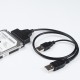 USB2.0 to SATA 2.5 Inch Hard Drive Cable Data Cable 22 Pin ABS for 2.5'' Hard Disk SSD