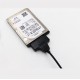 USB2.0 to SATA Cable SATA 7+15 Pin Hard drive Cable Connector Data Cable for 2.5'' SATA I II HDD SSD USB2.0 to SATA Cable SATA 7+15 Pin Hard drive Cable Connector Data Cable for 2.5'' SATA I II HDD SSD