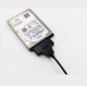 USB2.0 to SATA Cable SATA 7+15 Pin Hard drive Cable Connector Data Cable for 2.5'' SATA I II HDD SSD