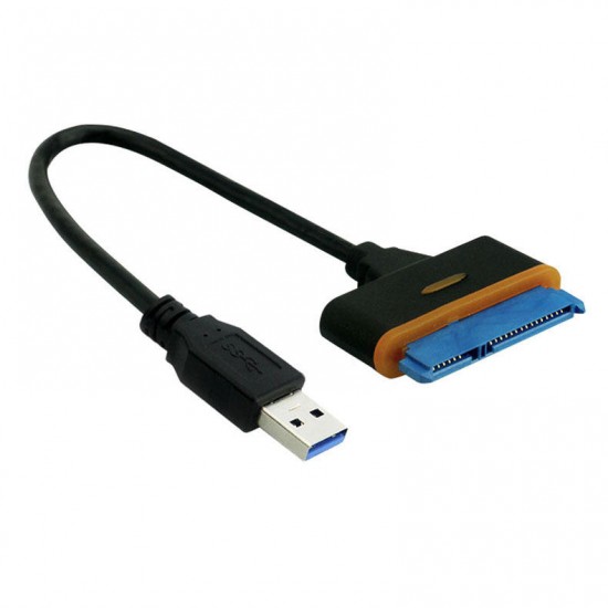 USB3.0 to SATA Cable USB Adapter Cable for 2.5-inch SATA Serial Mechanical Hard Disk Drives and Solid State Drives HHD SSD