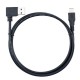USB3.1 Quick Charge 90 Degree Type C Data Charging Sync Cable 27CM for Macbook Samsung Letv