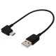 USB3.1 Quick Charge 90 Degree Type C Data Charging Sync Cable 27CM for Macbook Samsung Letv