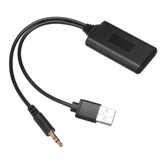Universal 12V Car bluetooth Module Adapter AUX-IN AUX Audio Cable Wireless Radio Stereo USB 3.5MM Jack Plug Universal 12V Car bluetooth Module Adapter AUX-IN AUX Audio Cable Wireless Radio Stereo USB 3.5MM Jack Plug
