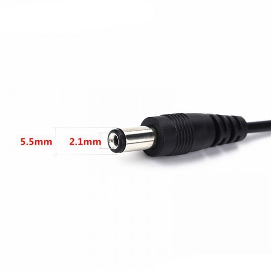 Universal USB to DC Power Plug Cable 5.5*2.1mm Adapter 5V Charging Wire For RC Model Monitor Tablet Universal USB to DC Power Plug Cable 5.5*2.1mm Adapter 5V Charging Wire For RC Model Monitor Tablet