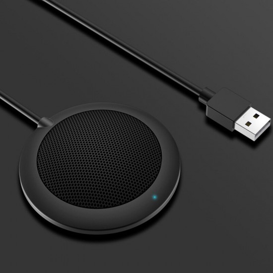 YM-200 M2 Wired 360° Pickup Audio Omnidirectional Microphone Conference Microphone Webcast Microphone with USB Cable YM-200 M2 Wired 360° Pickup Audio Omnidirectional Microphone Conference Microphone Webcast Microphone with USB Cable