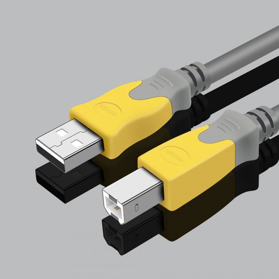 USB2.0 Printer Data Cable High Speed Type A to B Male to Male Cable for Printers Scanners Computers TV Fax Machine All-in-one Machine USB2.0 Printer Data Cable High Speed Type A to B Male to Male Cable for Printers Scanners Computers TV Fax Machine All-in-one Machine