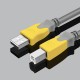 USB2.0 Printer Data Cable High Speed Type A to B Male to Male Cable for Printers Scanners Computers TV Fax Machine All-in-one Machine USB2.0 Printer Data Cable High Speed Type A to B Male to Male Cable for Printers Scanners Computers TV Fax Machine All-in-one Machine