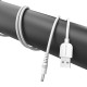 USB to DC 3.5mm Charging Cable USB2.0 A Male to DC PVC 24AWG Power Cable White USB to DC 3.5mm Charging Cable USB2.0 A Male to DC PVC 24AWG Power Cable White