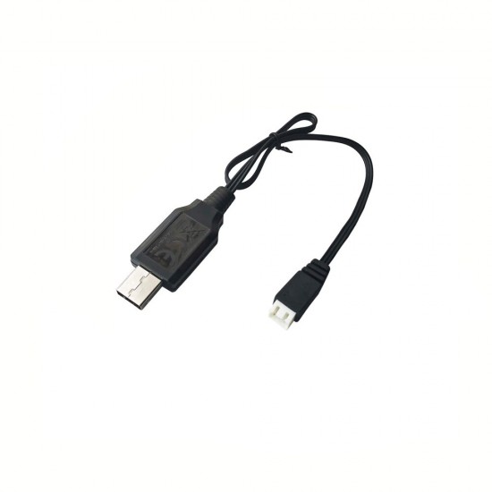 RC USB 2S-3PIN Charger Cable 2A for 2S 7.4V LiPo Battery RC Airplane Spare Part