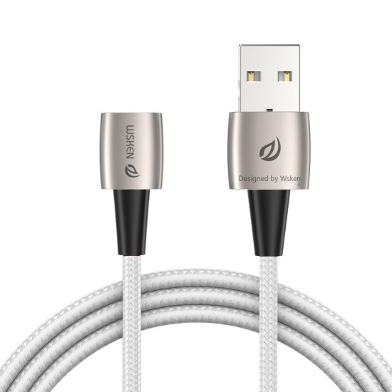 3A Type C Micro USB Fast Charging Magnetic Data Cable with LED Light For Huawei P30 Pro Mate 30 5G Mi9 9Pro Note 5 Pro 7A