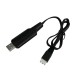 30-DJ04 RC 7.4V Battery USB Charger Cable for 9130 9136 9137 1/16 RC Car