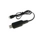 30-DJ04 RC 7.4V Battery USB Charger Cable for 9130 9136 9137 1/16 RC Car