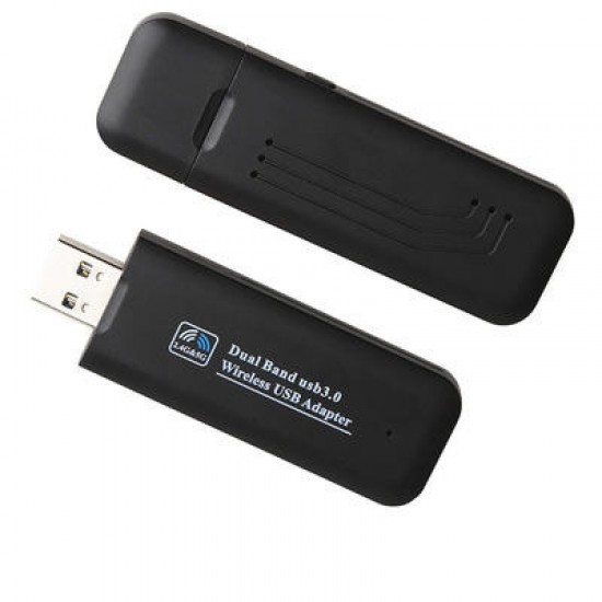 AC1200 Dual-band Wireless Network Card WiFi Receiver Wireless Receiver USB Adapter Laptop Accessories