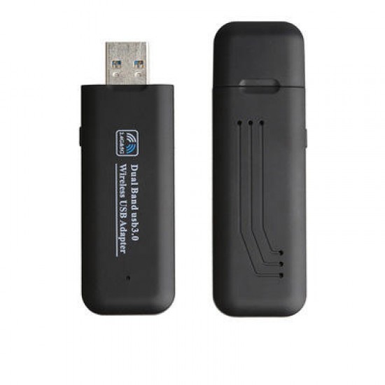 AC1200 Dual-band Wireless Network Card WiFi Receiver Wireless Receiver USB Adapter Laptop Accessories AC1200 Dual-band Wireless Network Card WiFi Receiver Wireless Receiver USB Adapter Laptop Accessories