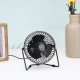 Mini USB Desktop Cooling Fan Cooler with Real Time LED Clock Temperature Display for Office Computer Laptop