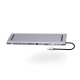 10 in 1 USB 3.1 Type C HUB to USB 3.0 HDMI RJ45 USB HUB for MacBook Pro Laptop Notebook