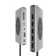 13-in-1 USB-C Hub Wireless Charging Adapter Multi USB Type-C to USB3.0 VGA RJ45 HD 4K PD Audio 3.5mm TF SD Docking Station Memory Card Reader 13-in-1 USB-C Hub Wireless Charging Adapter Multi USB Type-C to USB3.0 VGA RJ45 HD 4K PD Audio 3.5mm TF SD Docking Station Memory Card Reader