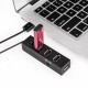 4 in 1 USB Hubs USB 2.0 x 4 Multifunctional Adapter