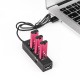 4 in 1 USB Hubs USB 2.0 x 4 Multifunctional Adapter