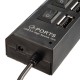 7 Port High Speed USB 2.0 Hub Power Adapter ON/OFF for Switch for MAC PC Laptop 7 Port High Speed USB 2.0 Hub Power Adapter ON/OFF for Switch for MAC PC Laptop