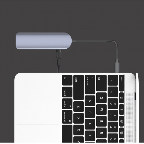 7 in 1 Type C Hub Splitter HD Extender USB3.0 SD TF Adapter Audio Expansion Dock 7 in 1 Type C Hub Splitter HD Extender USB3.0 SD TF Adapter Audio Expansion Dock