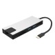 7-in-1 USB-C Hub Type-C to USB3.0 Adapter 4K HD VGA Gigabit Ethernet Converter PD Fast Charging SD/TF Card Reader Multi-functional Docking Station 7-in-1 USB-C Hub Type-C to USB3.0 Adapter 4K HD VGA Gigabit Ethernet Converter PD Fast Charging SD/TF Card Reader Multi-functional Docking Station